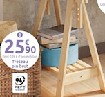 Mr.Bricolage Saint-Paul - Promo Tréteau pin brut Promo Tréteau pin brut à 25,90 € dans le catalogue Mr.Bricolage à Saint-Paul