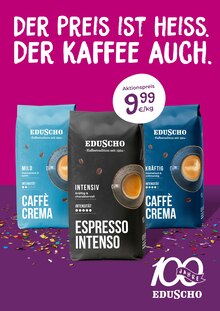 Kaffee im Tchibo im Supermarkt Prospekt "DER PREIS IST HEISS. DER KAFFEE AUCH." mit 6 Seiten (Eschweiler)