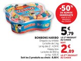 Bonbons - HARIBO en promo chez Super U Cergy à 2,89 €