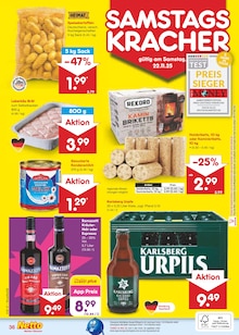 Briketts im aktuellen Netto Marken-Discount Prospekt (Saarbrücken) Briketts im Netto Marken-Discount Prospekt "Aktuelle Angebote" mit 58 Seiten (Saarbrücken)