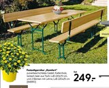 Festzeltgarnitur Komfort bei BayWa Bau- und Gartenmärkte im Prospekt "" für 249,00 €