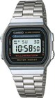 Casio  Armbanduhr A168WA-1YES (B x H) 36.30 mm x 38.60 mm Silber Gehäusematerial=Kunstharz Material (Armband)=Edelstahl Angebote bei Thalia Lörrach für 31,99 €
