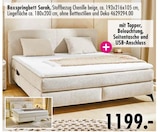 Boxspringbett Sarah für 1.199,00 € bei SB Möbel Boss im Angebot Boxspringbett Sarah im aktuellen SB Möbel Boss Prospekt