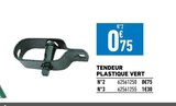 TENDEUR PLASTIQUE VERT en promo chez Brico Cash TENDEUR PLASTIQUE VERT dans le catalogue Brico Cash