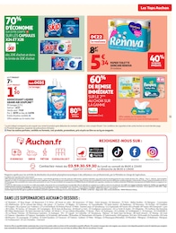 Offre Lessive dans le catalogue Auchan Supermarché du moment à la page 11