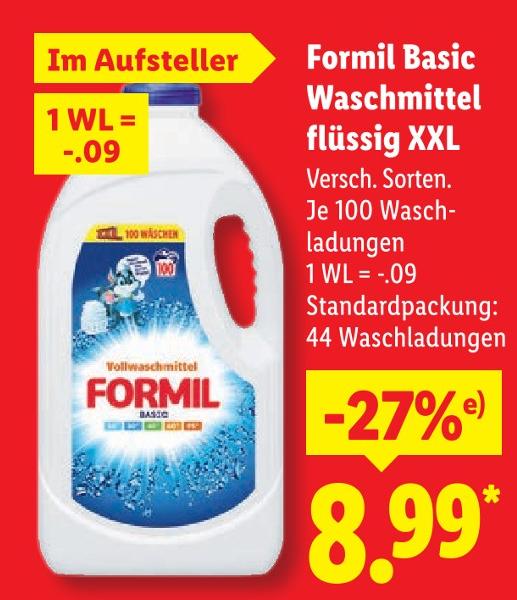 Basic Waschmittel flüssig XXL