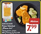Aktuelles Puten-Schnitzel "Wiener Art" Angebot bei ALDI SÜD in Nürnberg ab 7,99 €