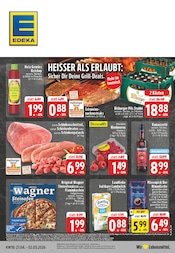 Aktueller EDEKA Prospekt mit Schweinefleisch, "Aktuelle Angebote", Seite 1