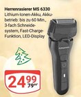 Aktuelles Herrenrasierer MS 6330 Angebot bei GLOBUS in Krefeld ab 24,99 €