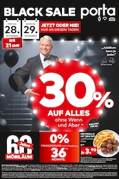 porta Möbel Prospekt für Breege: "BLACK SALE", 1 Seite, 28.11.2025 - 29.11.2025