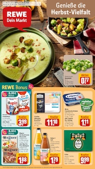 REWE Prospekt Badenheim "Dein Markt" mit 32 Seiten