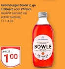 Aktuelle Wein Angebote bei GLOBUS in Duisburg Aktuelles Bowle to go Erdbeere Angebot bei GLOBUS in Duisburg ab 1,00 €
