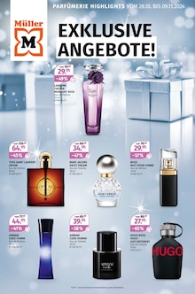 Eau De Parfum im Müller Prospekt "EXKLUSIVE ANGEBOTE!" mit 10 Seiten (Fürth)