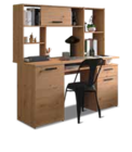 Bureau droit (réhausse en option) - Minister en promo chez But La Seyne-sur-Mer à 199,99 €