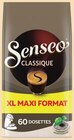 Dosettes de café classique XL maxi format - SENSEO en promo chez Intermarché Super Antibes à 6,14 €