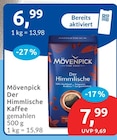 Der Himmlische Kaffee von Mövenpick für 6,99 € bei budni im Angebot Der Himmlische Kaffee von Mövenpick im aktuellen budni Prospekt