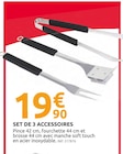 SET DE 3 ACCESSOIRES - Mr.Bricolage à Saintes SET DE 3 ACCESSOIRES en promo chez Mr.Bricolage Saintes à 19,90 €