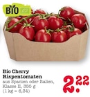 Aktuelles Bio Cherry Rispentomaten Angebot bei E center in Mannheim ab 2,22 €