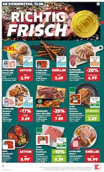 Hackfleisch im aktuellen Kaufland Prospekt (Mannheim) Hackfleisch im Kaufland Prospekt "Hier bin ich richtig" mit 63 Seiten (Mannheim)
