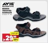 Herren Trekking-Sandalen Schwarz Angebote von AVIC Adventure bei Marktkauf Böblingen für 29,99 €