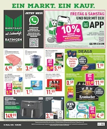 Marktkauf Prospekt für Ratingen mit 26 Seiten Marktkauf Prospekt für Ratingen: "Aktuelle Angebote", 26 Seiten, 10.08.2026 - 15.08.2026