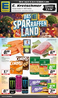 Aktueller EDEKA Prospekt (Billerbeck, 18 Seiten zum blättern EDEKA Prospekt Aktuelle Angebote mit 18 Seiten