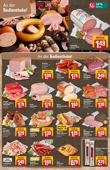 Mettwurst im REWE Prospekt "Dein Markt" mit 30 Seiten (Herne)
