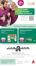 mea - meine apotheke Prospekt für Börgerende mit 4} Seiten mea - meine apotheke Prospekt für Börgerende: "Unsere September-Angebote", 4 Seiten, 01.09.2025 - 30.09.2025
