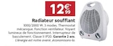 Radiateur soufflant en promo chez LaMaison.fr Valence à 12,99 €