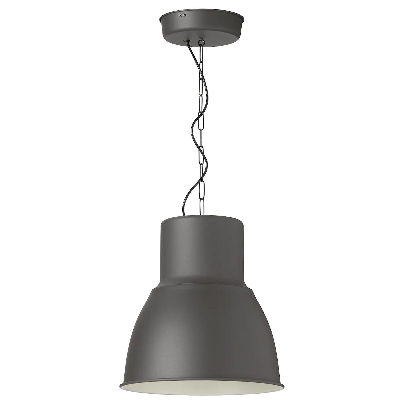 IKEA Bremerhaven - Hängeleuchte dunkelgrau 38 cm Hängeleuchte dunkelgrau 38 cm Angebot bei IKEA Bremerhaven im Prospekt Gemütlichkeit zum kleinen Preis