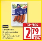 Spreewälder Schinkenknacker von Golßen im aktuellen EDEKA Prospekt für 2,79 €