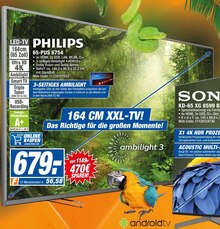 HEM expert Winnenden - LED-TV 65-PUS 6754 LED-TV 65-PUS 6754 Angebot bei HEM expert Winnenden im Prospekt "Ich bin ein Schnäppchen, hol mich hier raus! "
