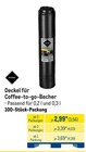 Deckel für Coffee-to-go-Becher im METRO Prospekt Deckel für Coffee-to-go-Becher von Rioba im aktuellen METRO Prospekt für 3,56 €