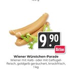 Wiener Würstchen-Parade mit Kalbfleisch bei Hieber im Prospekt "" für 9,90 €