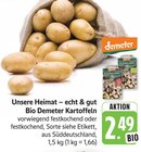 Bio Demeter Kartoffeln Angebote von Demeter bei E center Filderstadt für 2,49 €
