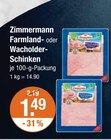 Zimmermann im V-Markt Prospekt Farmland-Schinken von Zimmermann im aktuellen V-Markt Prospekt für 1,49 €