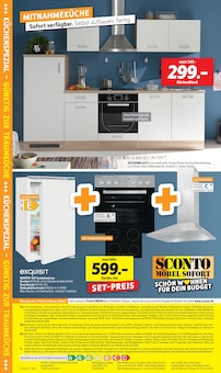 Kühlschrank im Sconto SB Prospekt "Tiefpreisgarantie" mit 4 Seiten (Stralsund)