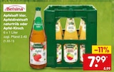 Apfelsaft klar, Apfeldirektsaft naturtrüb oder Apfel-Kirsch von Belsina im aktuellen Netto Marken-Discount Prospekt für 7,99 €