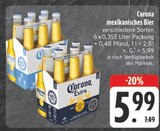 mexikanisches Bier Angebote von Corona bei E center Frankenberg für 5,99 €