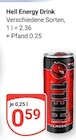 Energy Drink im Angebot bei GLOBUS in Hanau Energy Drink Angebote von Hell bei GLOBUS Hanau für 0,59 €