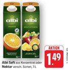 Saft oder nektar Angebote von albi bei E center Bruchsal für 1,49 €