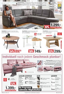 Sofa im Opti-Wohnwelt Prospekt "Neueröffnung in Regensburg" mit 28 Seiten (Regensburg)
