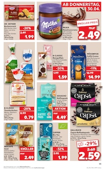 Nescafe im Kaufland Prospekt "KNÜLLER" mit 67 Seiten (Potsdam)