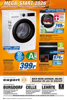 Waschmaschine im expert Prospekt "Top Angebote" mit 12 Seiten (Peine)