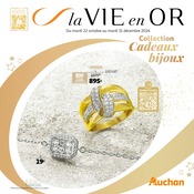 Promos Bracelet dans le catalogue "la VIE en OR" de Auchan Hypermarché à la page 1