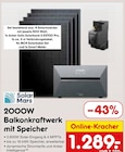 Balkonkraftwerk mit Speicher von Solar Mars im aktuellen Netto Marken-Discount Prospekt für 1.289,00 €