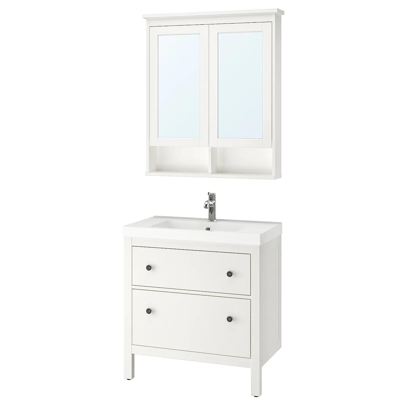 IKEA Würzburg - Badeinrichtung 4-tlg. weiß/VOXNAN Mischbatterie Badeinrichtung 4-tlg. weiß/VOXNAN Mischbatterie Angebot bei IKEA Würzburg im Prospekt Viele tolle Preise zum Träumen