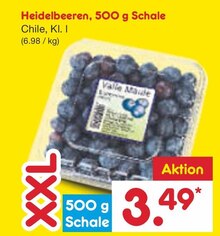 Netto Marken-Discount Schiffdorf - Heidelbeeren, 500 g Schale Heidelbeeren, 500 g Schale Angebot bei Netto Marken-Discount Schiffdorf im Prospekt "DU WILLST SUPERBOWL ANGEBOTE FÜR KLEINES GELD? DANN GEH DOCH ZU NETTO!"