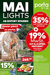 porta Möbel Prospekt: "MAILIGHTS", 1 Seite, 19.05.2025 - 24.05.2025