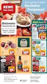 Bier im REWE Prospekt in Fröndenberg Aktueller REWE Prospekt mit Bier, "Dein Markt", Seite 1